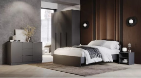 Спальный гарнитур Элегант Графит в Пыть-Яхе - pyt-yah.mebel-tymen.ru | фото