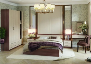 Спальня Гармония венге-дуб белфорт в Пыть-Яхе - pyt-yah.mebel-tymen.ru | фото