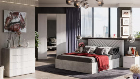 Спальня «Хилтон» Ателье светлый в Пыть-Яхе - pyt-yah.mebel-tymen.ru | фото