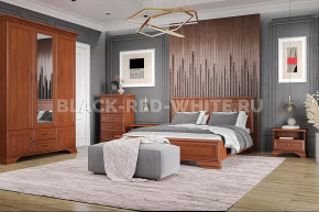 Спальня Kentaki каштан в Пыть-Яхе - pyt-yah.mebel-tymen.ru | фото