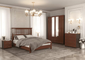 Спальня модульная Кантри Орех в Пыть-Яхе - pyt-yah.mebel-tymen.ru | фото