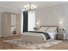 Спальня Ненси Ясень-Капучино глянец в Пыть-Яхе - pyt-yah.mebel-tymen.ru | фото