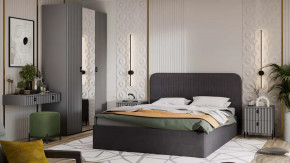 Спальня «Тиффани» Серый графит, Графит матовый в Пыть-Яхе - pyt-yah.mebel-tymen.ru | фото