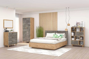 Спальня Эго, набор №КТ-3, дуб крафт золотой/камень темный Диал в Пыть-Яхе - pyt-yah.mebel-tymen.ru | фото