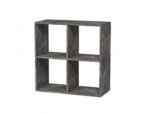 Стеллаж 4 секции графит Герда в Пыть-Яхе - pyt-yah.mebel-tymen.ru | фото