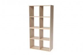 Стеллаж 8 секций 1392х700х294, цвет дуб сонома в Пыть-Яхе - pyt-yah.mebel-tymen.ru | фото
