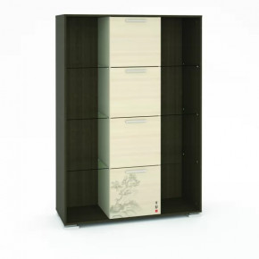 Стеллаж Киото 909 (фотопечать) в Пыть-Яхе - pyt-yah.mebel-tymen.ru | фото