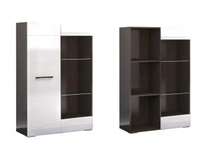 Стеллаж Ненси Венге-Белый глянец в Пыть-Яхе - pyt-yah.mebel-tymen.ru | фото