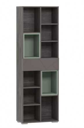 Стеллаж НМ 011.94 Х Саммит Софт Графит/Муссон/Ясень Анкор темный в Пыть-Яхе - pyt-yah.mebel-tymen.ru | фото