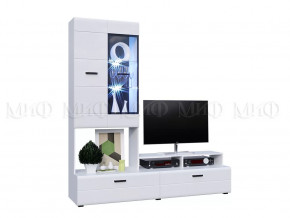 Стенка центр Нэнси New МДФ в Пыть-Яхе - pyt-yah.mebel-tymen.ru | фото