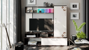 Стенка «Сиена» Венге Цаво/Дуб Молочный в Пыть-Яхе - pyt-yah.mebel-tymen.ru | фото