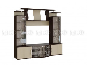 Стенка Виста Дуб беленый/Венге в Пыть-Яхе - pyt-yah.mebel-tymen.ru | фото