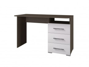 Стол 1200 3 ящика Ненси венге-белый в Пыть-Яхе - pyt-yah.mebel-tymen.ru | фото