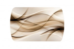 Стол Бостон 2, фотопечать Бархан, дуб атланта/опоры триумф хром в Пыть-Яхе - pyt-yah.mebel-tymen.ru | фото