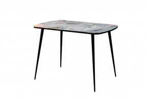 Стол Бостон Лайт 2, фотопечать Версаль/опоры черные в Пыть-Яхе - pyt-yah.mebel-tymen.ru | фото