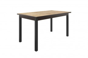 Стол обеденный Квант, 1400*800 мм, дуб бунратти/венге/черный в Пыть-Яхе - pyt-yah.mebel-tymen.ru | фото