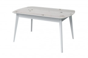 Стол обеденный Прайм, бискайская сосна/белый в Пыть-Яхе - pyt-yah.mebel-tymen.ru | фото