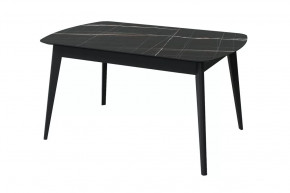 Стол обеденный Прайм, черный тунис/черный в Пыть-Яхе - pyt-yah.mebel-tymen.ru | фото