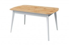 Стол обеденный Прайм, дуб вотан/белый в Пыть-Яхе - pyt-yah.mebel-tymen.ru | фото