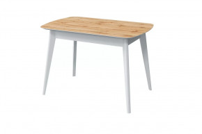 Стол обеденный Прайм, дуб вотан/белый в Пыть-Яхе - pyt-yah.mebel-tymen.ru | фото