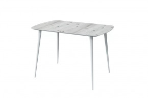 Стол обеденный Прайм Лайт, Бискайская сосна/белый в Пыть-Яхе - pyt-yah.mebel-tymen.ru | фото