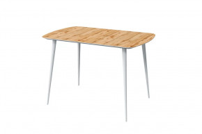 Стол обеденный Прайм Лайт, Дуб вотан/белый в Пыть-Яхе - pyt-yah.mebel-tymen.ru | фото