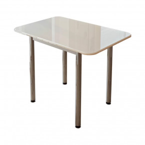 Стол обеденный с принтом белый глянец в Пыть-Яхе - pyt-yah.mebel-tymen.ru | фото