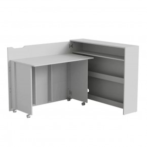 Стол письменный Белый Luis НК-мебель в Пыть-Яхе - pyt-yah.mebel-tymen.ru | фото