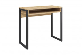 Стол письменный Леонардо, дуб бунратти/черный в Пыть-Яхе - pyt-yah.mebel-tymen.ru | фото