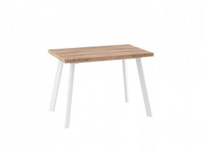 Стол раздвижной Borg-110, дуб каньон/белый в Пыть-Яхе - pyt-yah.mebel-tymen.ru | фото