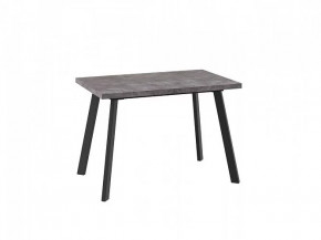 Стол раздвижной Borg-110, дымчатая керамика/черный в Пыть-Яхе - pyt-yah.mebel-tymen.ru | фото