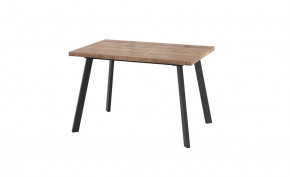 Стол раздвижной Borg-120, дуб велингтон/черный в Пыть-Яхе - pyt-yah.mebel-tymen.ru | фото