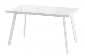Стол раздвижной Borg-140, оптивайт белый/белый в Пыть-Яхе - pyt-yah.mebel-tymen.ru | фото