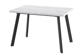 Стол раздвижной Borg-140, серый сланец/черный в Пыть-Яхе - pyt-yah.mebel-tymen.ru | фото