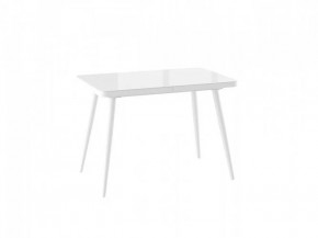 Стол раздвижной Borg radial-110, белый/белый в Пыть-Яхе - pyt-yah.mebel-tymen.ru | фото