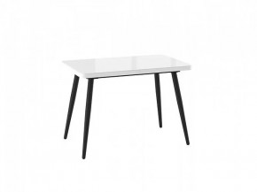 Стол раздвижной Borg radial-110, белый/черный в Пыть-Яхе - pyt-yah.mebel-tymen.ru | фото