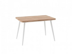 Стол раздвижной Borg radial-120, дуб каньон/белый в Пыть-Яхе - pyt-yah.mebel-tymen.ru | фото