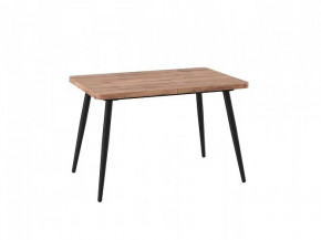 Стол раздвижной Borg radial-120, Дуб Веллингтон/черный в Пыть-Яхе - pyt-yah.mebel-tymen.ru | фото