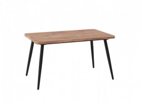 Стол раздвижной Borg radial-140, дуб велингтон/черный в Пыть-Яхе - pyt-yah.mebel-tymen.ru | фото