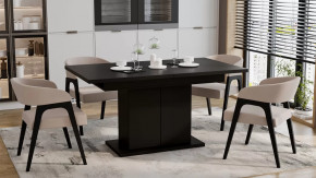 Стол раздвижной «Детройт» Тип 1 Черный в Пыть-Яхе - pyt-yah.mebel-tymen.ru | фото