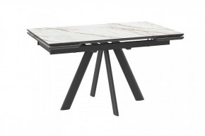Стол раздвижной Jack-140, calakatta gold st cer/черный в Пыть-Яхе - pyt-yah.mebel-tymen.ru | фото