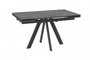 Стол раздвижной Jack-140, stone black st cer/черный в Пыть-Яхе - pyt-yah.mebel-tymen.ru | фото