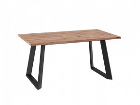 Стол раздвижной LOFT LUX-160, дуб веллингтон/черный в Пыть-Яхе - pyt-yah.mebel-tymen.ru | фото