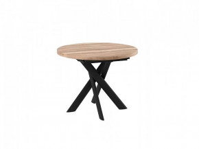 Стол раздвижной RONALDO-100, дуб каньон/черный в Пыть-Яхе - pyt-yah.mebel-tymen.ru | фото