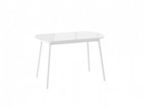 Стол раздвижной ROUND-120, белый/белый в Пыть-Яхе - pyt-yah.mebel-tymen.ru | фото