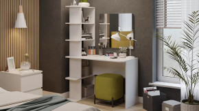 Стол с зеркалом Тип 4 Белый Ясень в Пыть-Яхе - pyt-yah.mebel-tymen.ru | фото