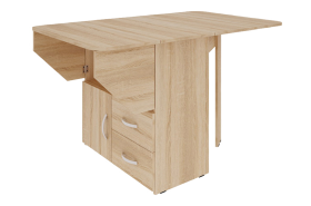 Стол-тумба раскладной Мебельсон в Пыть-Яхе - pyt-yah.mebel-tymen.ru | фото