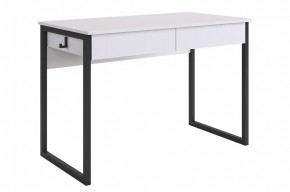 Стол Юниор белое дерево/черный муар в Пыть-Яхе - pyt-yah.mebel-tymen.ru | фото