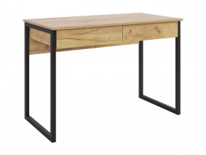 Стол Юниор дуб крафт золотой/черный муар в Пыть-Яхе - pyt-yah.mebel-tymen.ru | фото