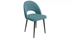 Стул «Амели» (конус Т2) Черный муар, Велюр DREAM Mint (бирюзовый) в Пыть-Яхе - pyt-yah.mebel-tymen.ru | фото